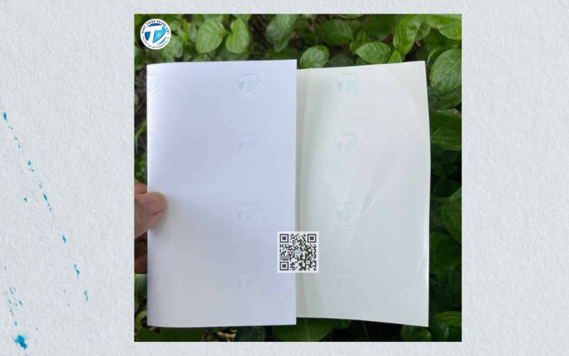 PP có keo là một loại vật liệu in ấn phổ biến trong ngành quảng cáo 